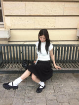 リンクル フリル トップ••♡