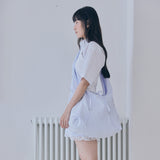 rivet cross bag (sky blue)