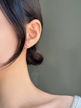 Soft Heart Piercing / 5 Colors / Twinkle Pastel Daily Lovely Simple