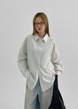 [MADE] Sedibe Loose Fit Striped Shirt