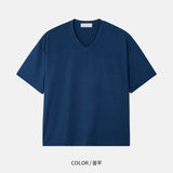 LMN Summer Layering Crop V-Neck Short Sleeve Tee (8 colors)