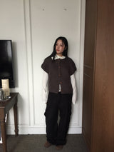 Grandma Hand-Knit Bolero (2color)
