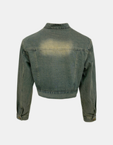 Bren Wash Denim Zip Up