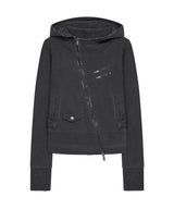 pg diagonal zip up (dark grey)