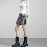 Kate hole string skirt