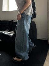 Rael Washed Wide Denim Pants