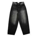 Double back pocket denim pants