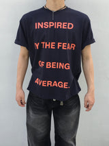 ザフィアー レタリングショートスリーブTシャツ 4C