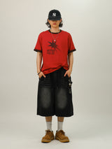 WN Side Snap Bermuda Banding Pants