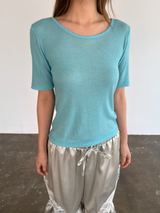 スラッシュスリムTシャツ
