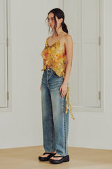 Twinkle Straight Denim Pants (BLUE)