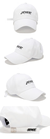 ジョイメントCOTTON FONT-02 ロゴ キャップ [3カラー]