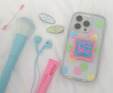 【TPUケース】Bebe Dot Case_Pink