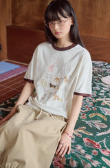 26SS★ コージーパピーリンガー半袖Tシャツ