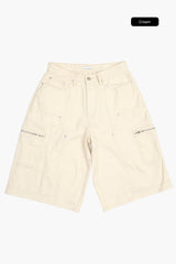 Roma carpenter denim bermuda pants