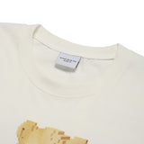 24FW BLOCK BEAR SHORT SLEEVE T-SHIRT CREAM