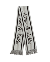 25FW JACQUARD LOGO MUFFLER