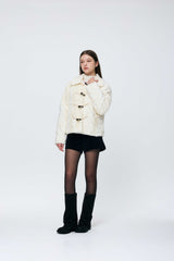 COZY FUR JACKET / WHITE