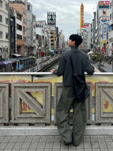 ベスパ―カーブドカーゴパンツ (3 Colors)