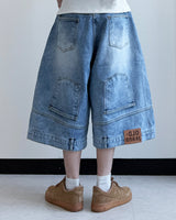 Reverse Old Bermuda Denim Pants