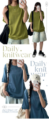 Dante Daily Round Short-Sleeved Knitwear