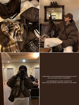 Dake Basic Daily Two-Way Overfit Hooded Padding