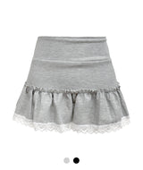 Daisy Lace Frill Skirt