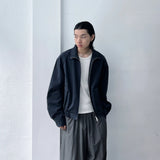 Cropped Utility Zip Jacket