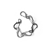 Time Element (Hook) Custom Open Moulded Logo Steel Stamped R Bottle Opening Mountaineering Clasp Combination Steel Bracelet