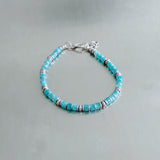Segmented Turquoise Bracelet