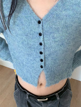 BOKASHI MIX KNITTING CARDIGAN