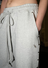 (4th reorder) stud twinkle jogger pt - grey