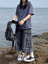 mesh hood short sleeve