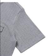 [S/S] Pleats pocket henry neck t-shirts(3color)