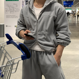 [Set-up]ファインド フリース スウェット ジップアップ パンツ