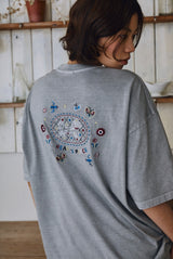 26SS★ガーデン ピース ピグメント ショートスリーブ Tシャツ