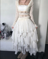 ティアズオブロングシフォンドロップアシンメトリックsk