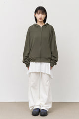 Cold Striped Zip Hoodie