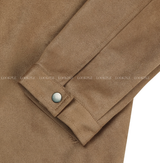 Underbar YKK Two-Way Single Suede Jacket