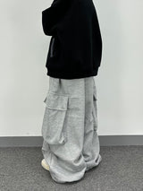 ビッグワイドフリースパンツ