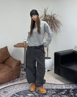 Dust leopard pants