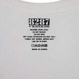 8287 Logo Crop Tank Top (White)