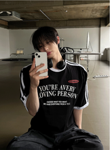 Loving Track Short Sleeve Tee
