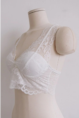 LACE SOFT BRALETTE (4COLORS!)