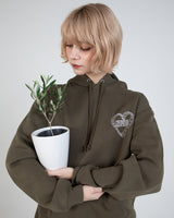 olive hoodie