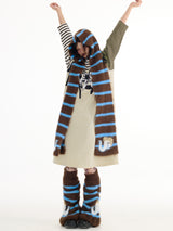 Striped scarf