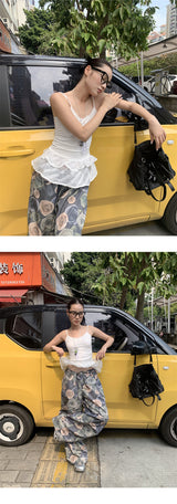 Holly under frill sleeveless t-shirt