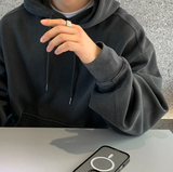 Nade Pigment Double Middle Hoodie (High Quality)