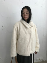 Le Hairi Half-Neck Quilted Coat (2 Colors)