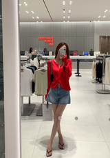 Loop Summer Ribbed Knit Cardigan / 4 colors